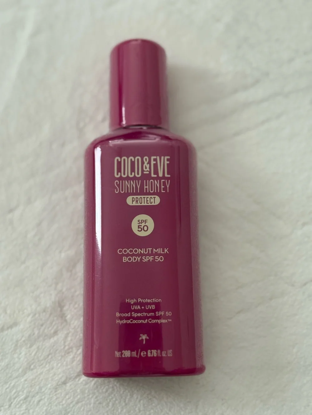 Coco & Eve Sunny Honey Coconut Milk Body SPF 50 - Full Size- Brand New